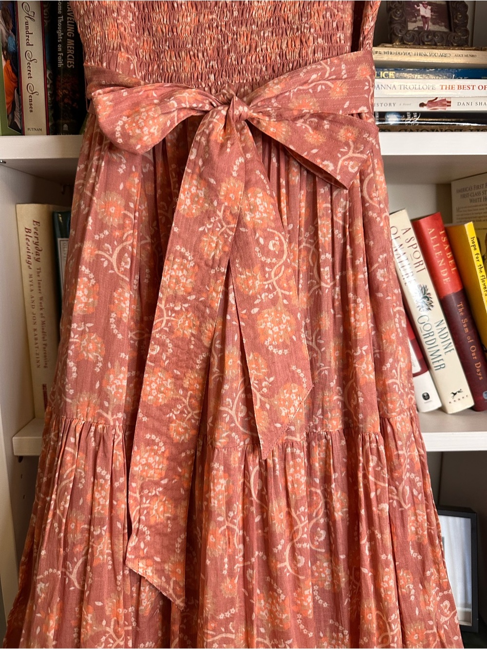 Cleobella Rita Floral Maxi Dress with Tie Belt Size S - Picture 5 of 11